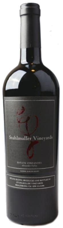 Stuhlmuller Vineyards Estate Zinfandel 2015 Front Bottle Shot