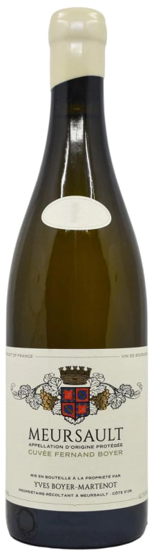 Boyer-Martenot Meursault Cuvee Fernand Boyer 2022 Front Bottle Shot