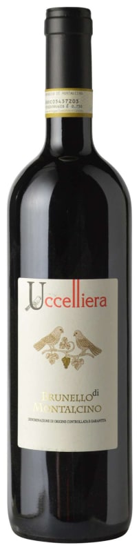 Uccelliera Brunello di Montalcino 2020 Front Bottle Shot