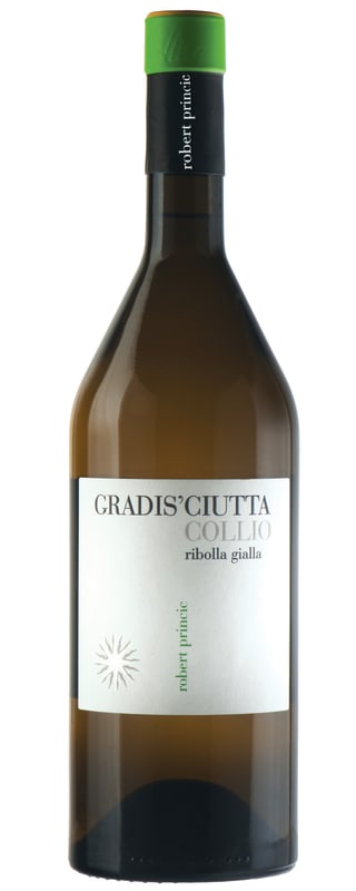 Gradis'ciutta Ribolla Gialla 2023 Front Bottle Shot