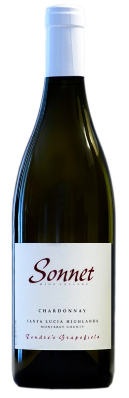 Sonnet Tondre's Grapefield Chardonnay 2018 Front Bottle Shot