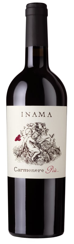 Inama Carmenere Piu 2022 Front Bottle Shot