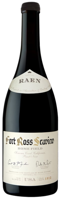 RAEN Home Field Vineyard Pinot Noir 2017 Front Bottle Shot