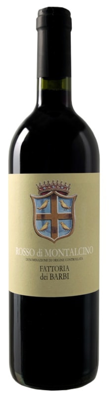 Fattoria dei Barbi Rosso di Montalcino 2012 Front Bottle Shot