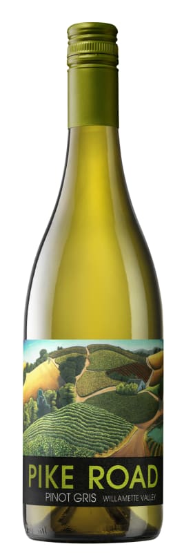 Pike Road Pinot Gris 2020 Front Bottle Shot
