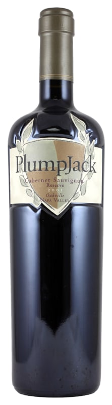 PlumpJack Reserve Cabernet Sauvignon 2001 Front Bottle Shot
