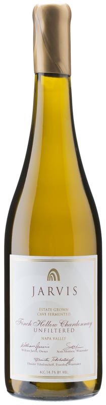 Jarvis Finch Hollow Vineyard Unfiltered Chardonnay 2015 Front Bottle Shot