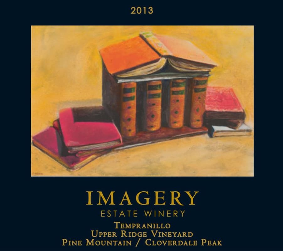 Imagery Estate Winery Tempranillo 2014 Front Label