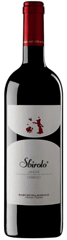Marchesi di Barolo Sbirolo Langhe Nebbiolo 2023 Front Bottle Shot