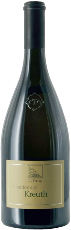 Cantina Terlano Kreuth Chardonnay 2021 Front Bottle Shot