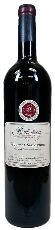 Brotherhood Cabernet Sauvignon 2016 Front Bottle Shot