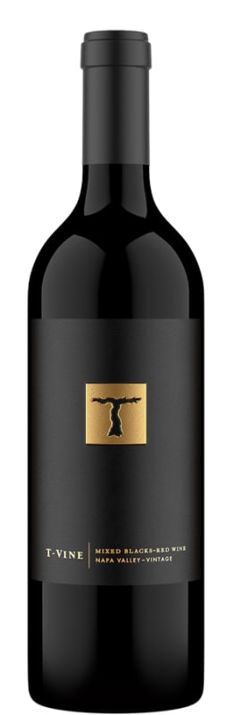 T-Vine Cellars Mixed Blacks 2016 Front Bottle Shot
