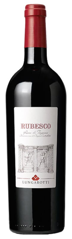 Lungarotti Rubesco Rosso di Torgiano 2013 Front Bottle Shot