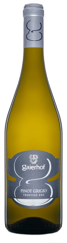 Gaierhof Pinot Grigio 2021 Front Bottle Shot