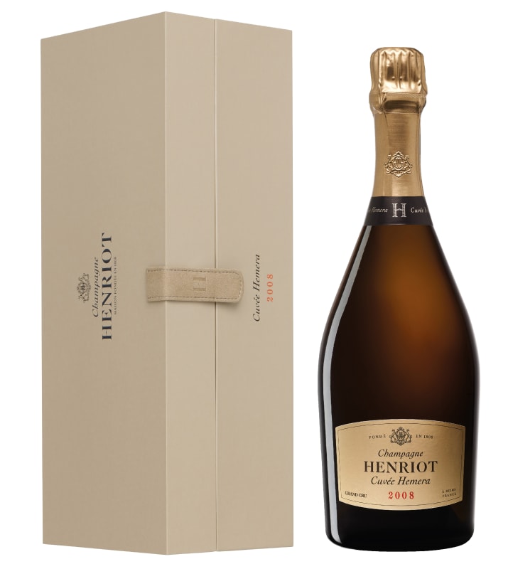 Henriot シャンパン 2008 ブリュット ギフトボックス付き Henriot Cuvee Hemera with Gift Box 2008 | Wine.com
