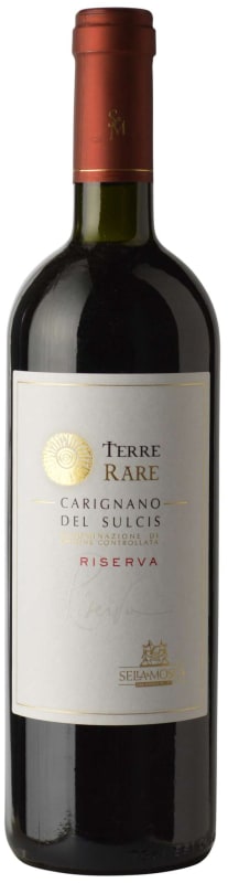 Sella & Mosca Terre Rare Riserva Carignano 2009 Front Bottle Shot