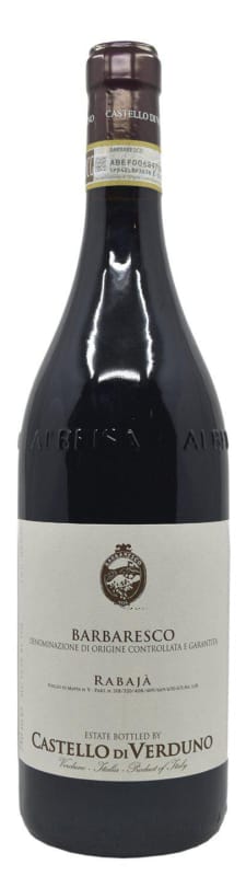 Castello di Verduno Barbaresco Rabaja 2004 Front Bottle Shot