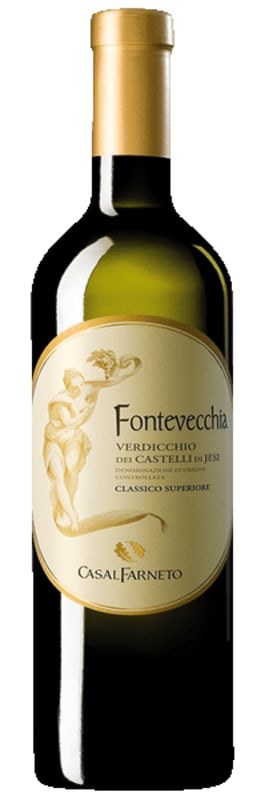 CasalFarneto Verdicchio Fontevecchia 2020 Front Bottle Shot