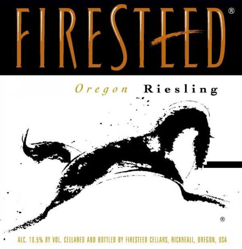 Firesteed Riesling 2009 Front Label