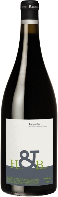 Hecht & Bannier Languedoc Rouge 2017 Front Bottle Shot