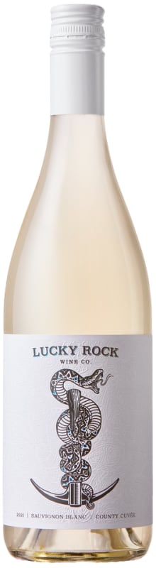 Lucky Rock Wine Co. Sauvignon Blanc 2021 Front Bottle Shot