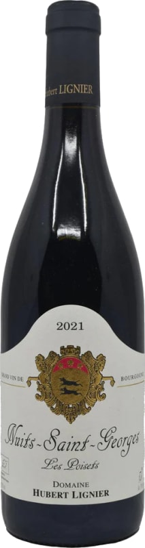 Hubert Lignier Nuits-St-Georges Les Poisets 2021 Front Bottle Shot