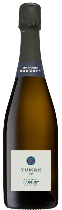 Champagne Marguet Yuman Blanc de Blancs Premier Cru 2022 Front Bottle Shot