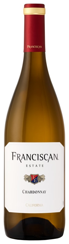 Franciscan Estate Chardonnay 2023 Front Bottle Shot