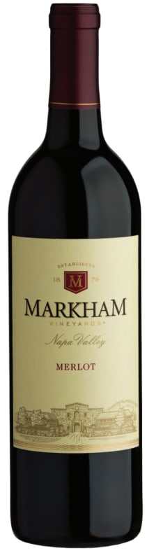 Markham Merlot 2016 Front Bottle Shot