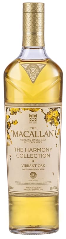 The Macallan The Harmony Collection Vibrant Oak Single Malt Scotch Whisky Front Bottle Shot