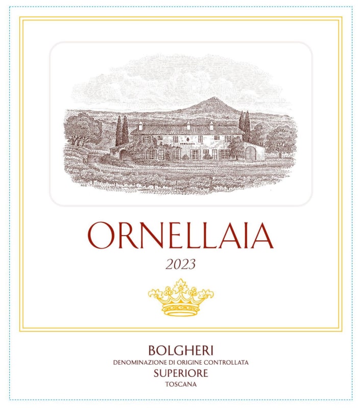 Ornellaia (3 Liter Bottle) 2023 Front Bottle Shot
