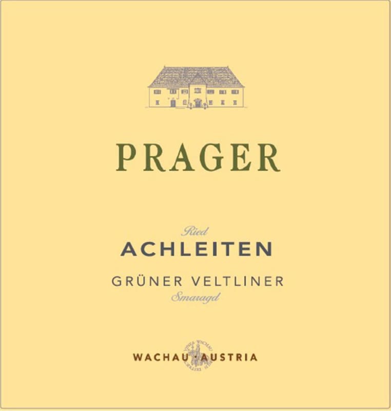 Prager Achleiten Smaragd Gruner Veltliner 2023 Front Label