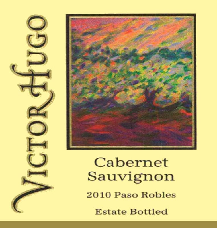 Victor Hugo Winery Cabernet Sauvignon 2010 Front Label