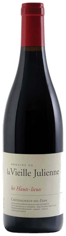 Domaine de la Vieille Julienne Chateauneuf-du-Pape les Hauts-lieux 2019 Front Bottle Shot