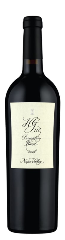 Hourglass HG III Red Blend 2018 Front Bottle Shot