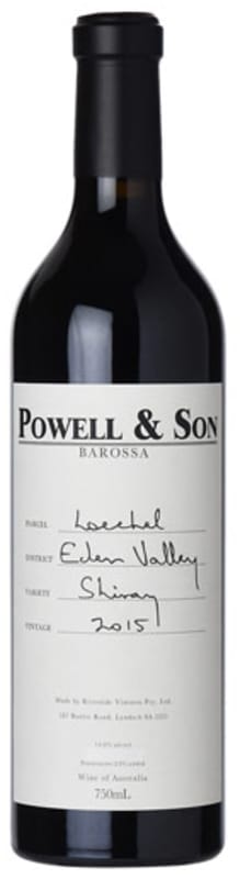 Powell & Son Loechel Eden Valley Shiraz 2015 Front Bottle Shot