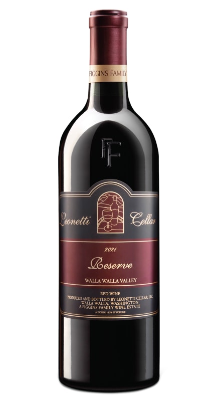 Leonetti Reserve 2021 Front Bottle Shot