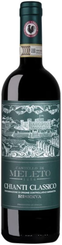 Castello di Meleto Chianti Classico Riserva 2019 Front Bottle Shot