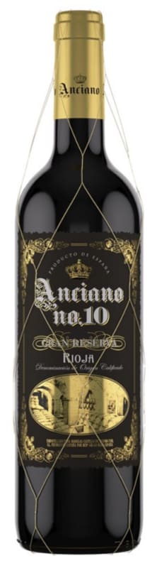 Anciano No. 10 Rioja Gran Reserva 2015 Front Bottle Shot