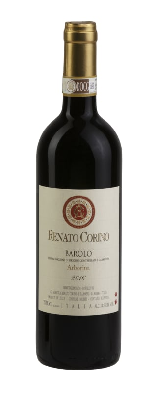 Renato Corino Barolo Arborina 2016 Front Bottle Shot
