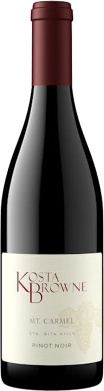 Kosta Browne Mt. Carmel Pinot Noir 2021 Front Bottle Shot