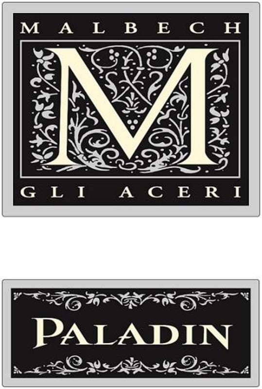 Paladin Malbech Gli Aceri 2014 Front Label