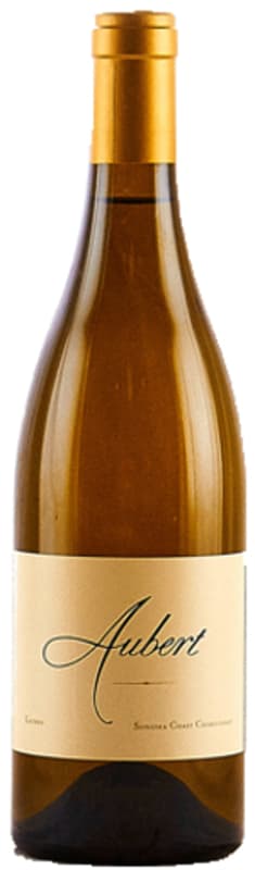 Aubert Powder House Chardonnay 2017 Front Bottle Shot