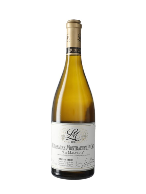 Lucien Le Moine Chassagne-Montrachet La Maltroie Premier Cru 2018 Front Bottle Shot