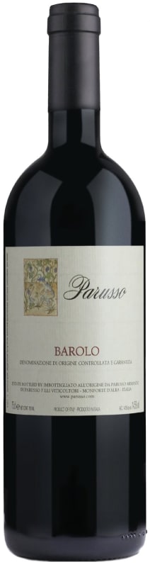 Parusso Barolo 2014 Front Bottle Shot