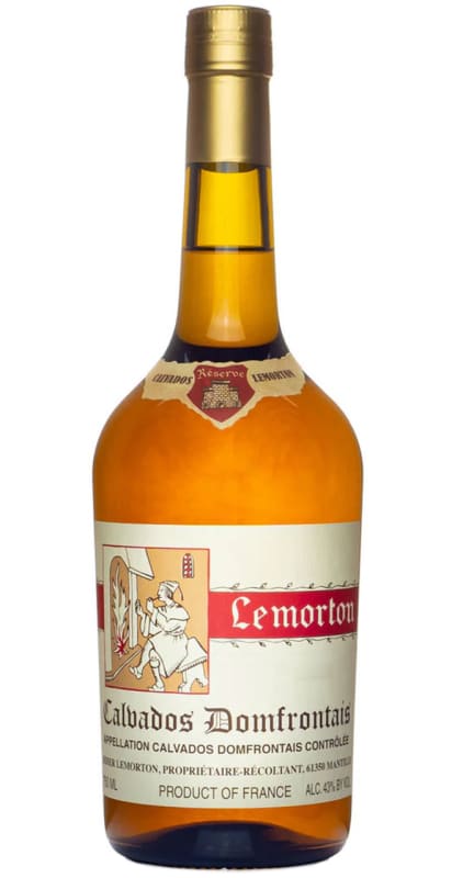 Lemorton Calvados 1999 Front Bottle Shot
