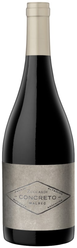 Zuccardi Concreto Malbec 2021 Front Bottle Shot