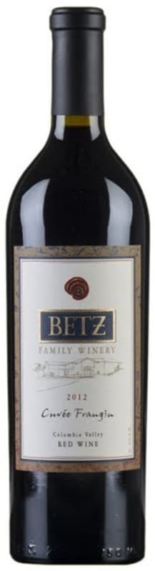 Betz Family Winery Cuvee Frangin 2012 Front Bottle Shot