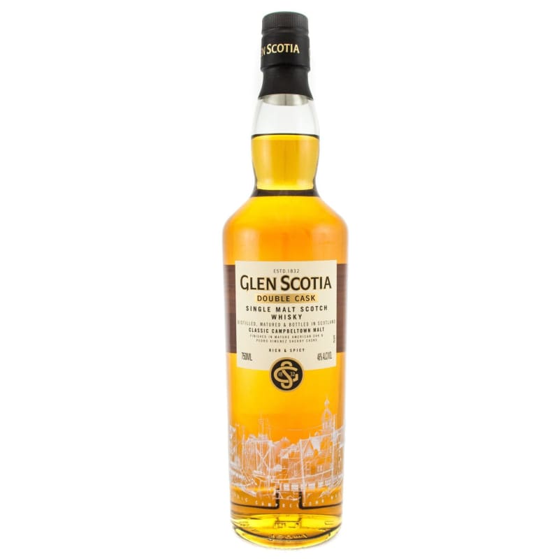 Glen Scotia Double Cask Single Malt Scotch Whisky Front Bottle Shot