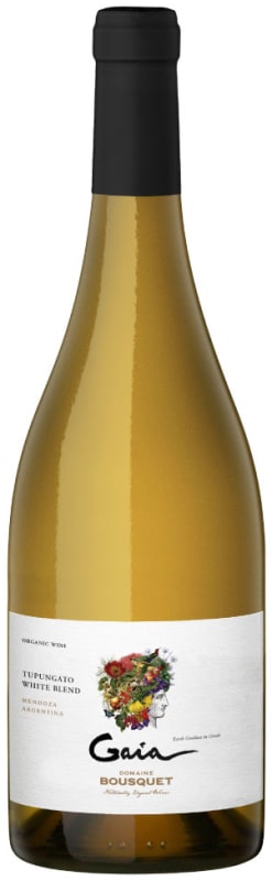 Domaine Bousquet Gaia Organic White Blend 2016 Front Bottle Shot